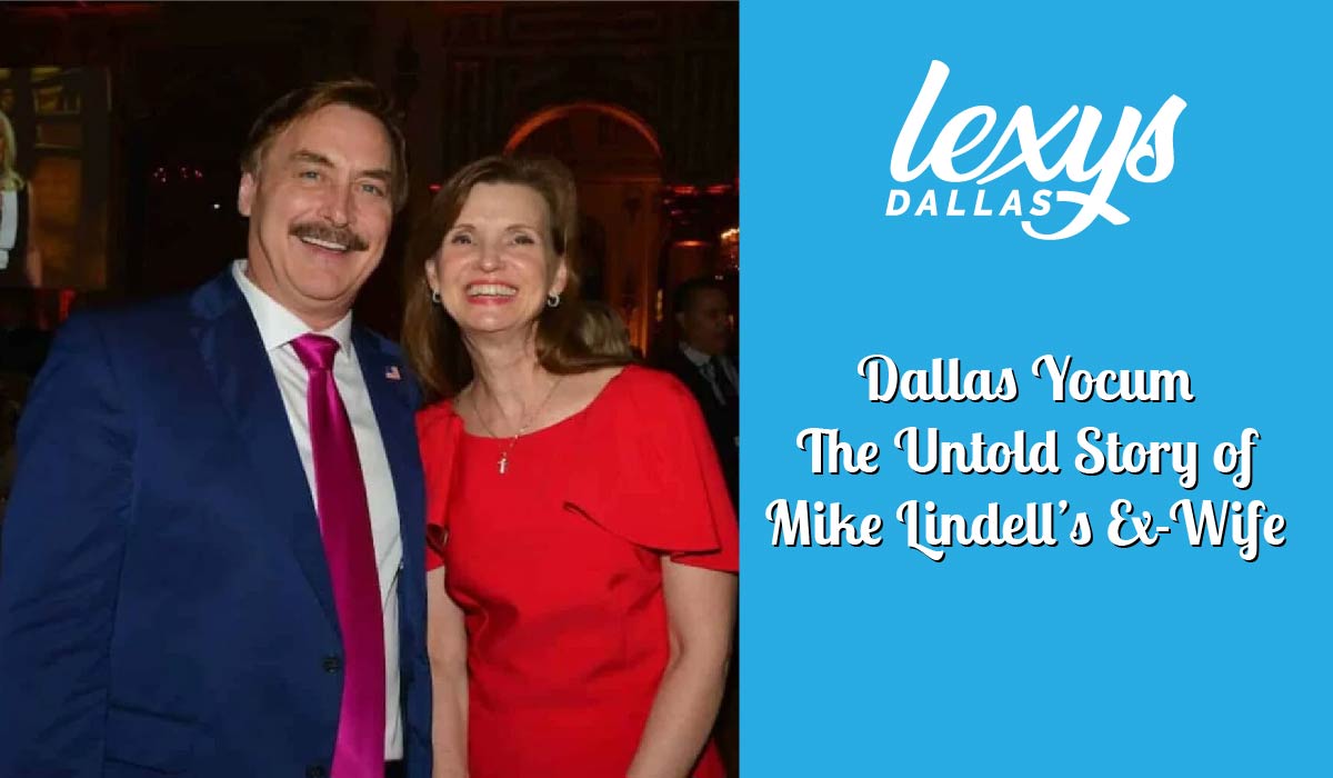 Dallas Yocum and Mike Lindell at their wedding